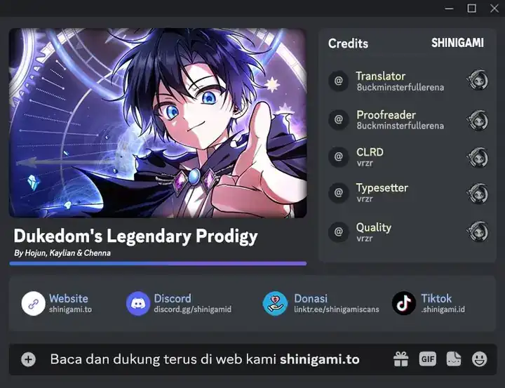 Read Dukedom’s Legendary Prodigy ID Manga Online