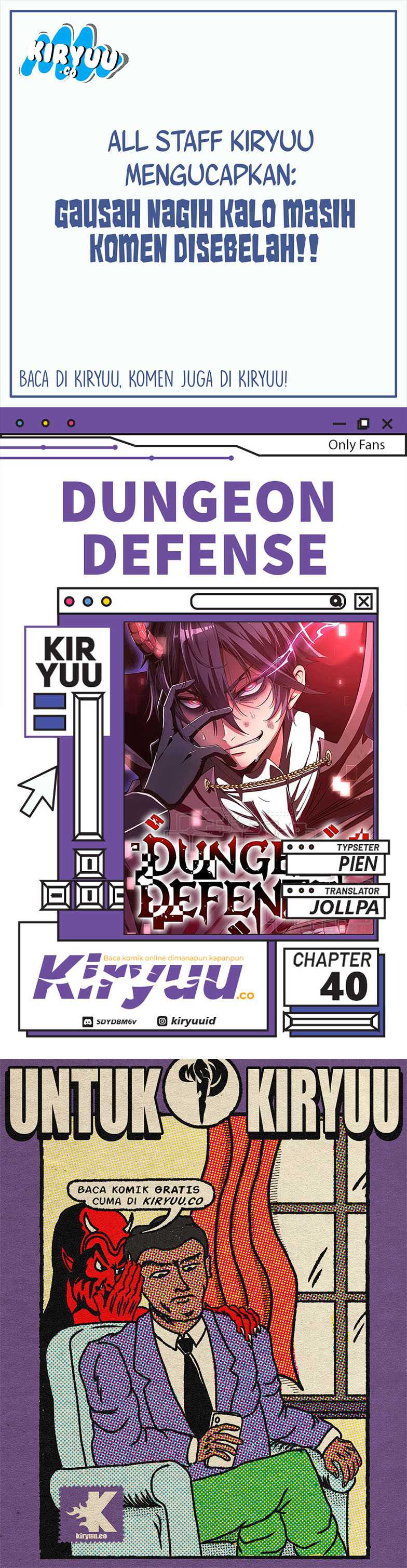 Read Dungeon Defense ID Manga Online