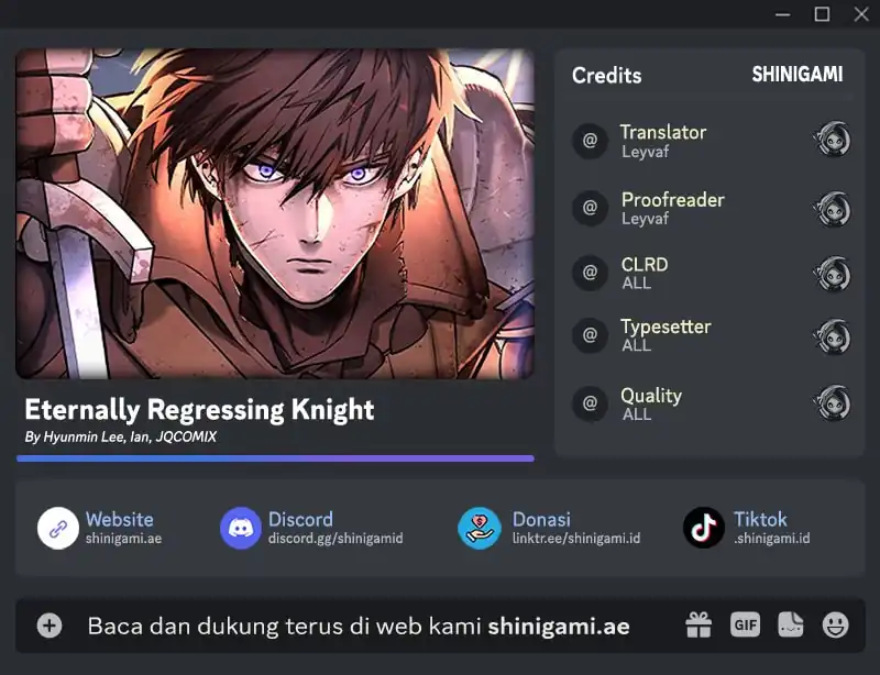 Read Eternally Regressing Knight ID Manga Online