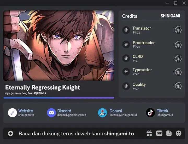 Read Eternally Regressing Knight ID Manga Online