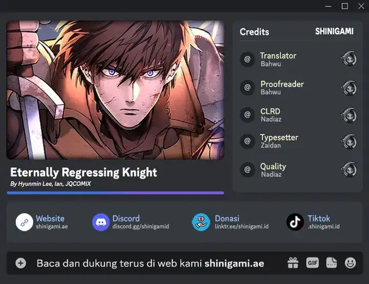 Read Eternally Regressing Knight ID Manga Online