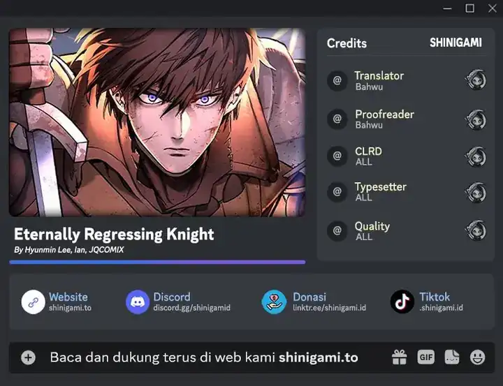 Read Eternally Regressing Knight ID Manga Online