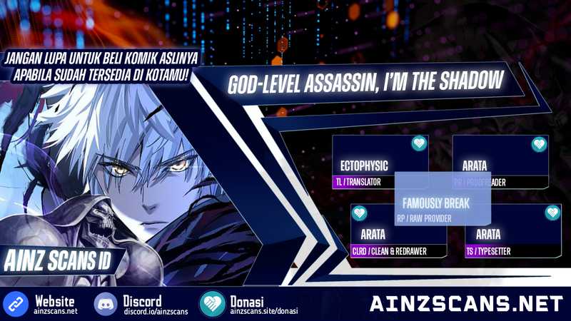 Read God-level Assassin, I’m the Shadow ID Manga Online