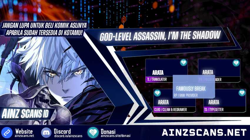 Read God-level Assassin, I’m the Shadow ID Manga Online