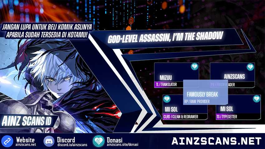 Read God-level Assassin, I’m the Shadow ID Manga Online