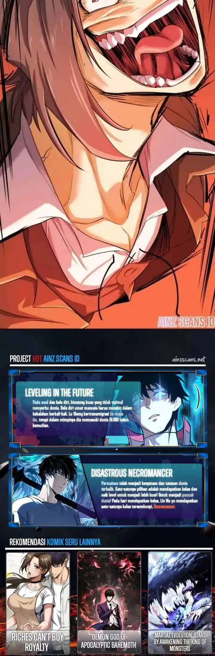 Read God-level Assassin, I’m the Shadow ID Manga Online