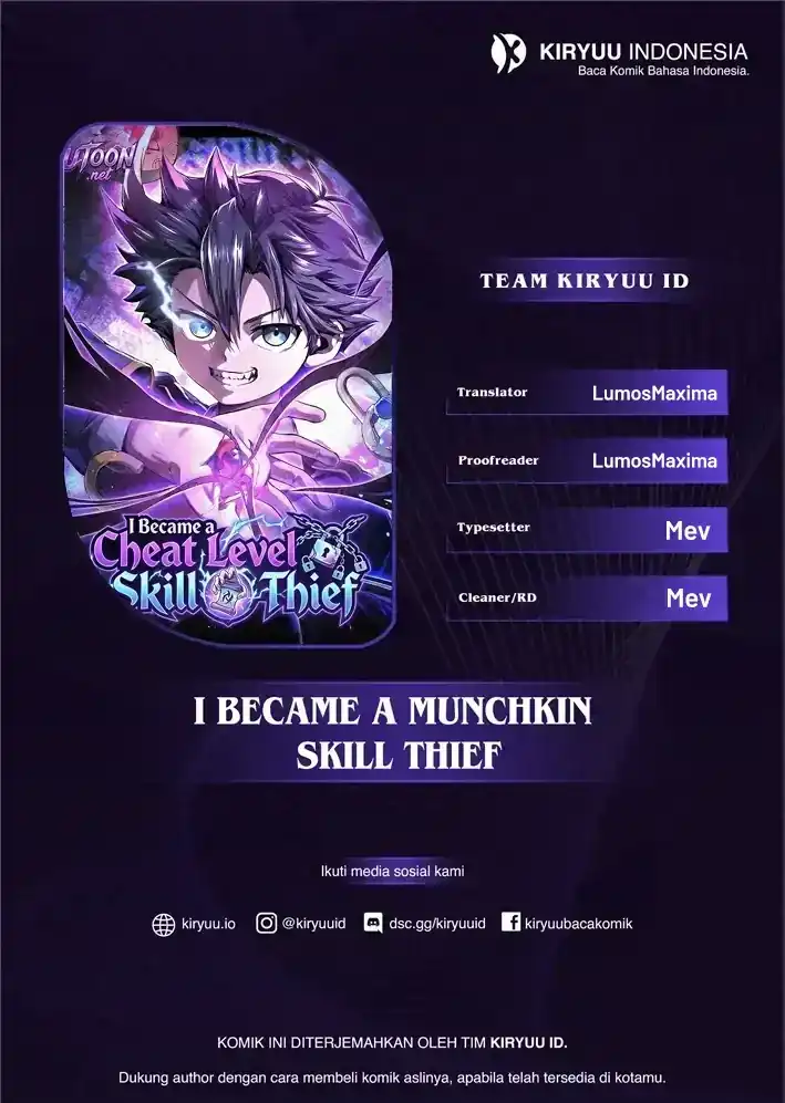 Read I Became a Munchkin Skill Thief ID Manga Online