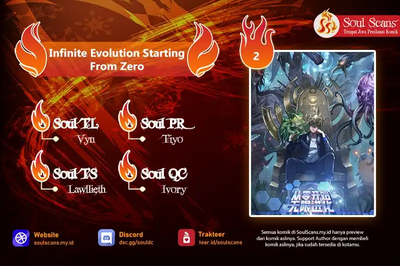 Read Infinite Evolution Starting from Zero ID Manga Online