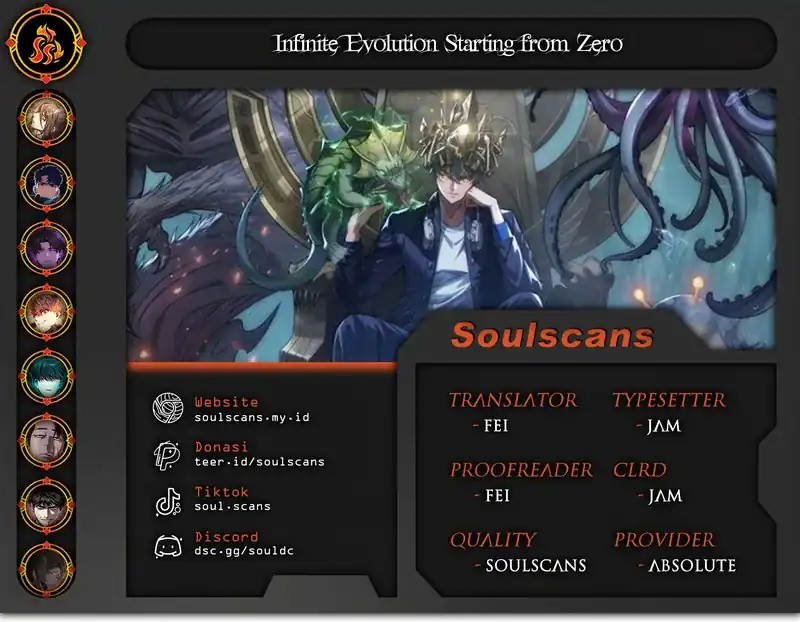 Read Infinite Evolution Starting from Zero ID Manga Online