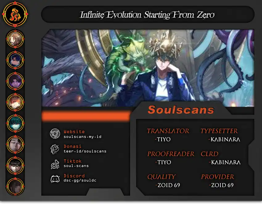 Read Infinite Evolution Starting from Zero ID Manga Online