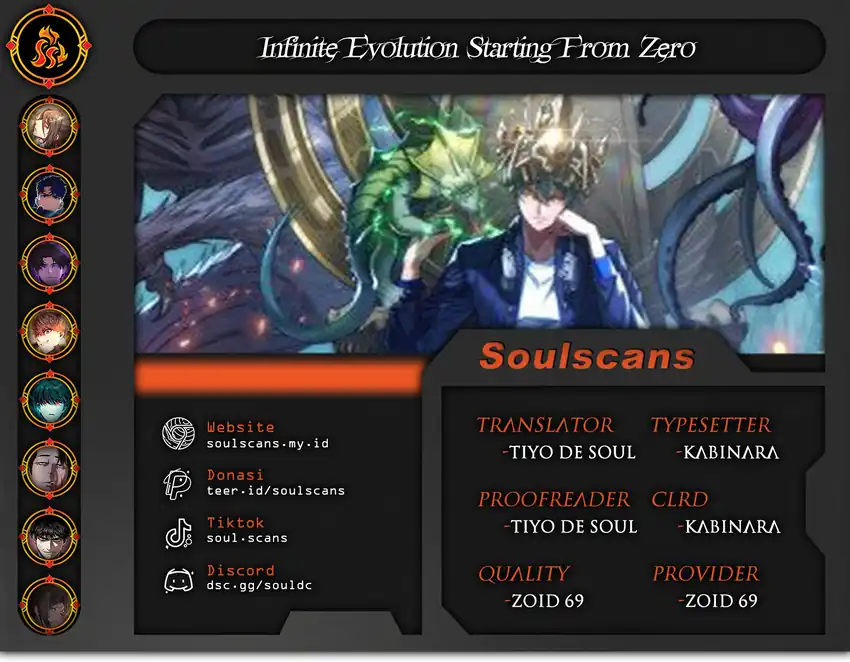 Read Infinite Evolution Starting from Zero ID Manga Online