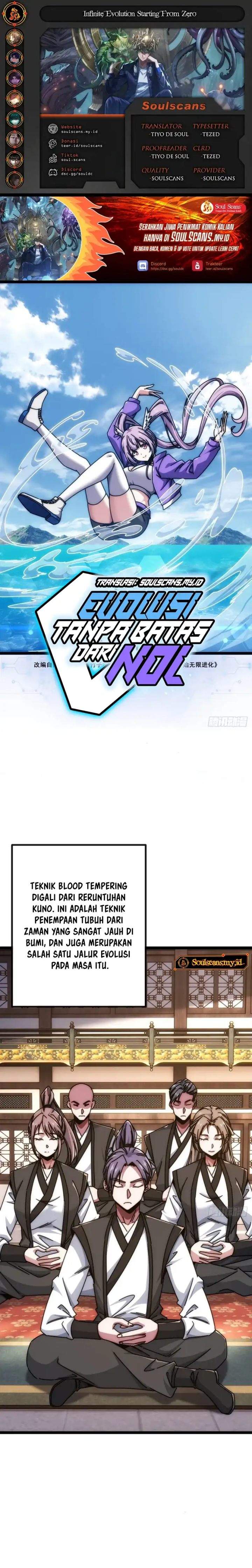 Read Infinite Evolution Starting from Zero ID Manga Online