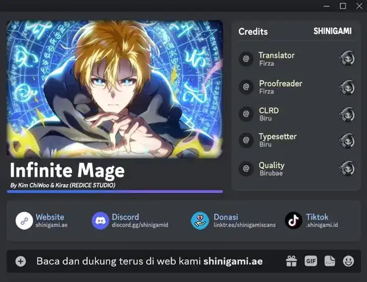 Read Infinite Mage ID Manga Online