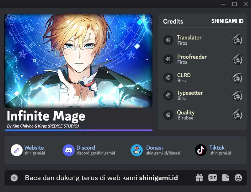 Read Infinite Mage ID Manga Online