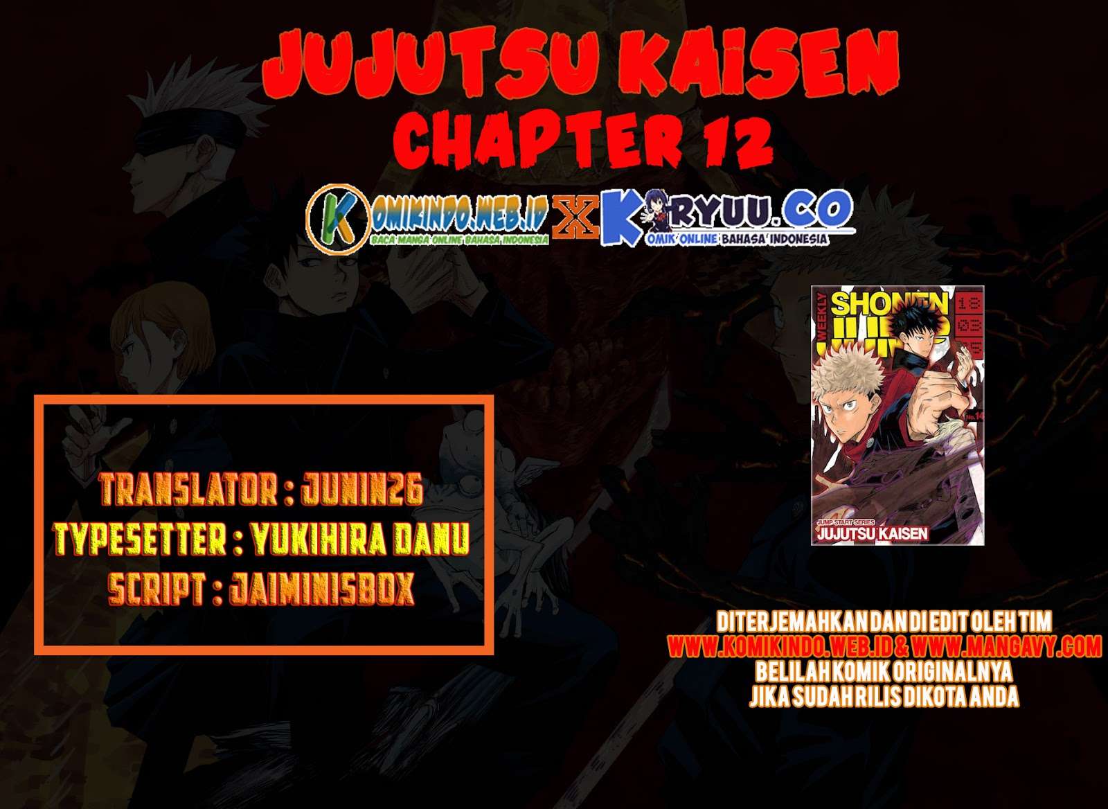 Read Jujutsu Kaisen (ID) Manga Online