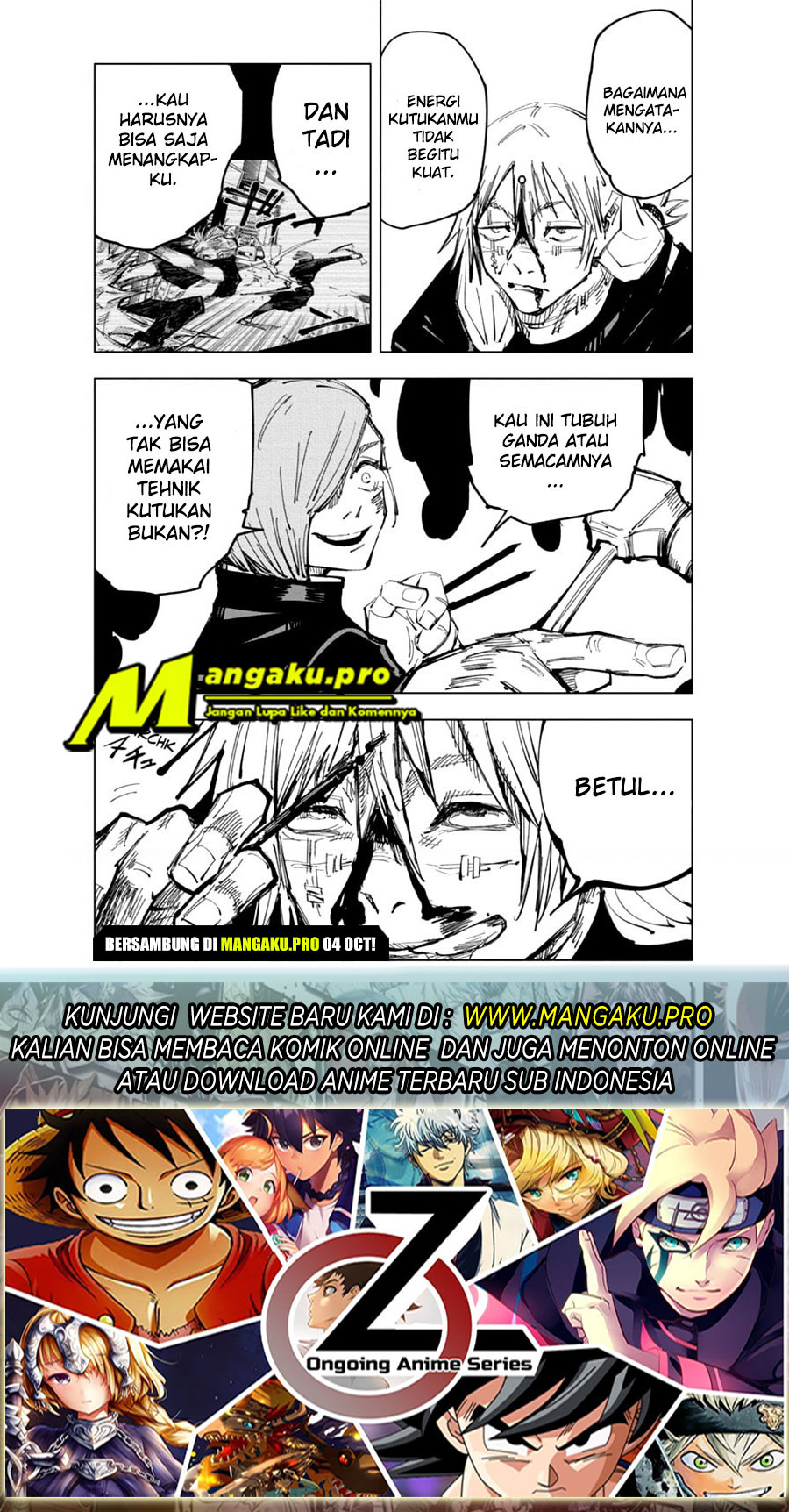 Read Jujutsu Kaisen (ID) Manga Online
