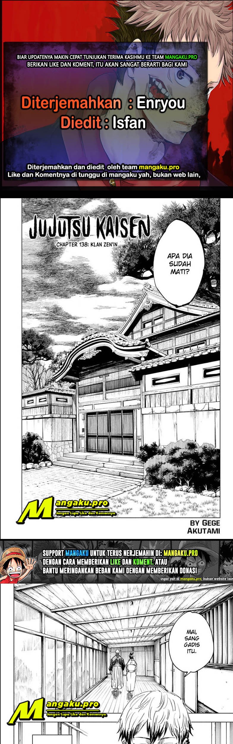 Read Jujutsu Kaisen (ID) Manga Online