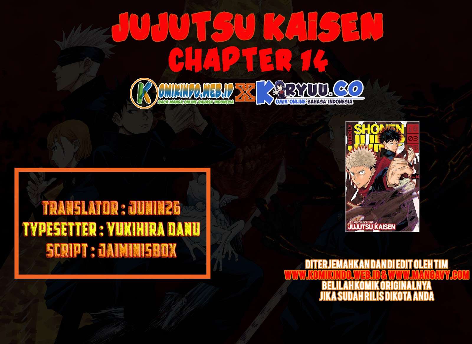 Read Jujutsu Kaisen (ID) Manga Online