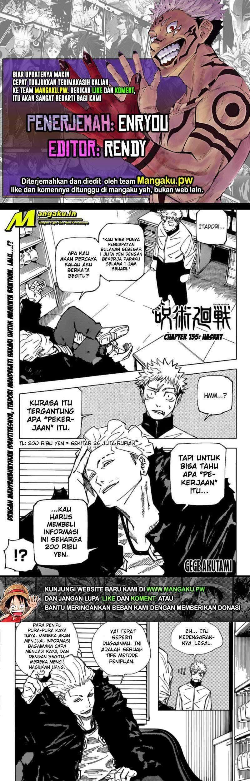 Read Jujutsu Kaisen (ID) Manga Online