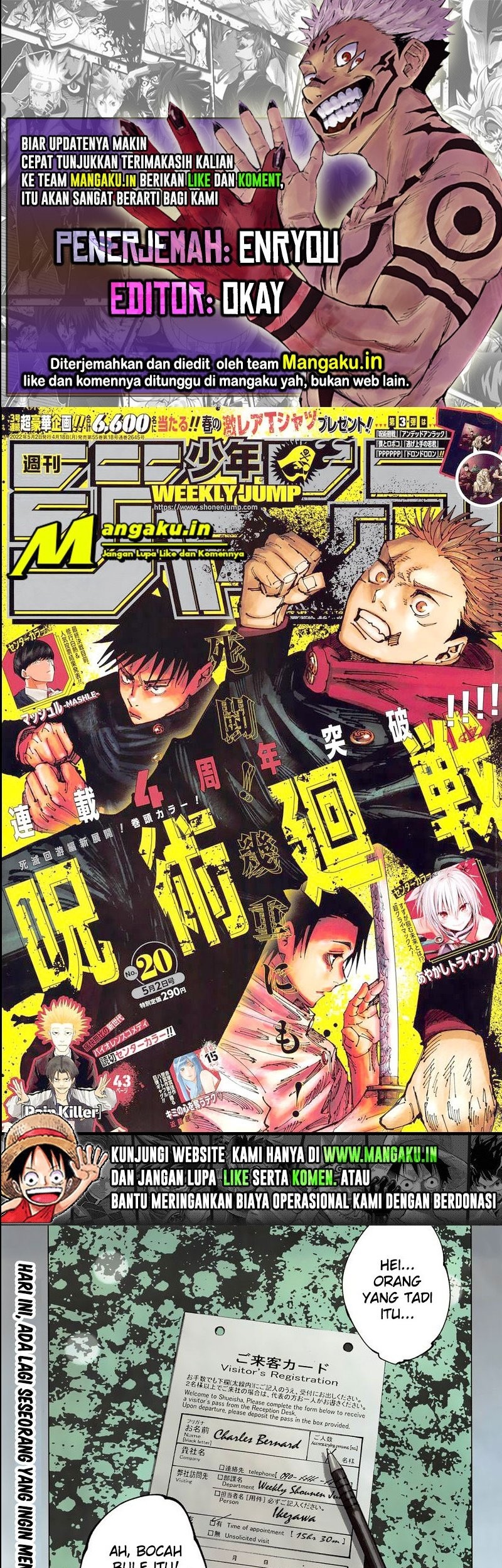 Read Jujutsu Kaisen (ID) Manga Online