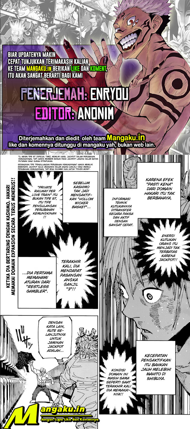 Read Jujutsu Kaisen (ID) Manga Online