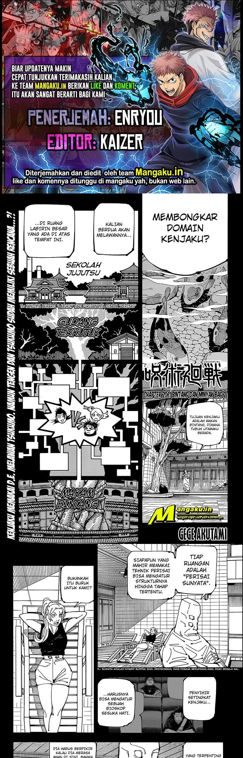 Read Jujutsu Kaisen (ID) Manga Online