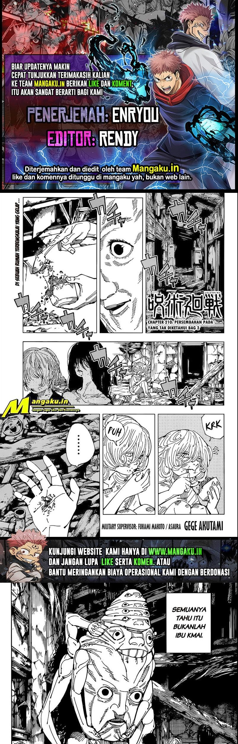 Read Jujutsu Kaisen (ID) Manga Online