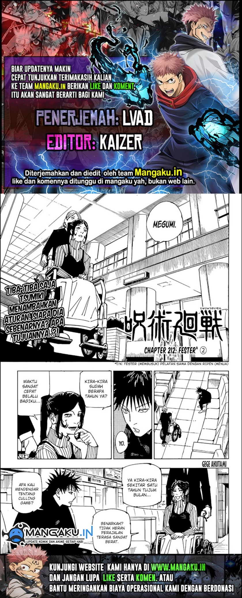Read Jujutsu Kaisen (ID) Manga Online
