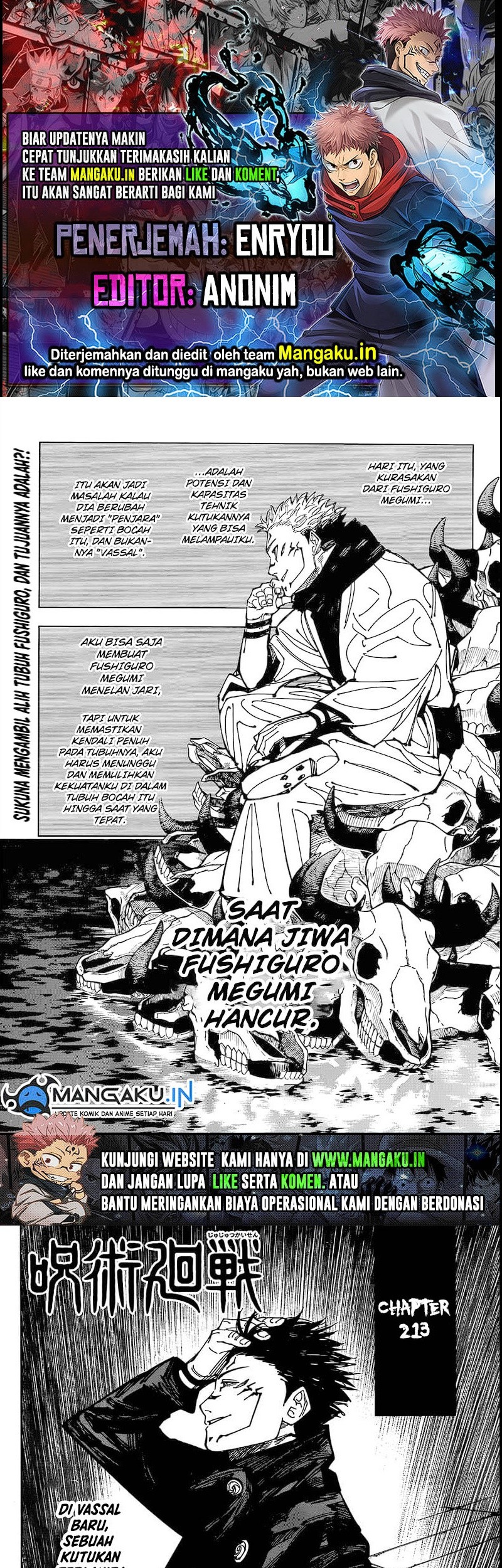 Read Jujutsu Kaisen (ID) Manga Online