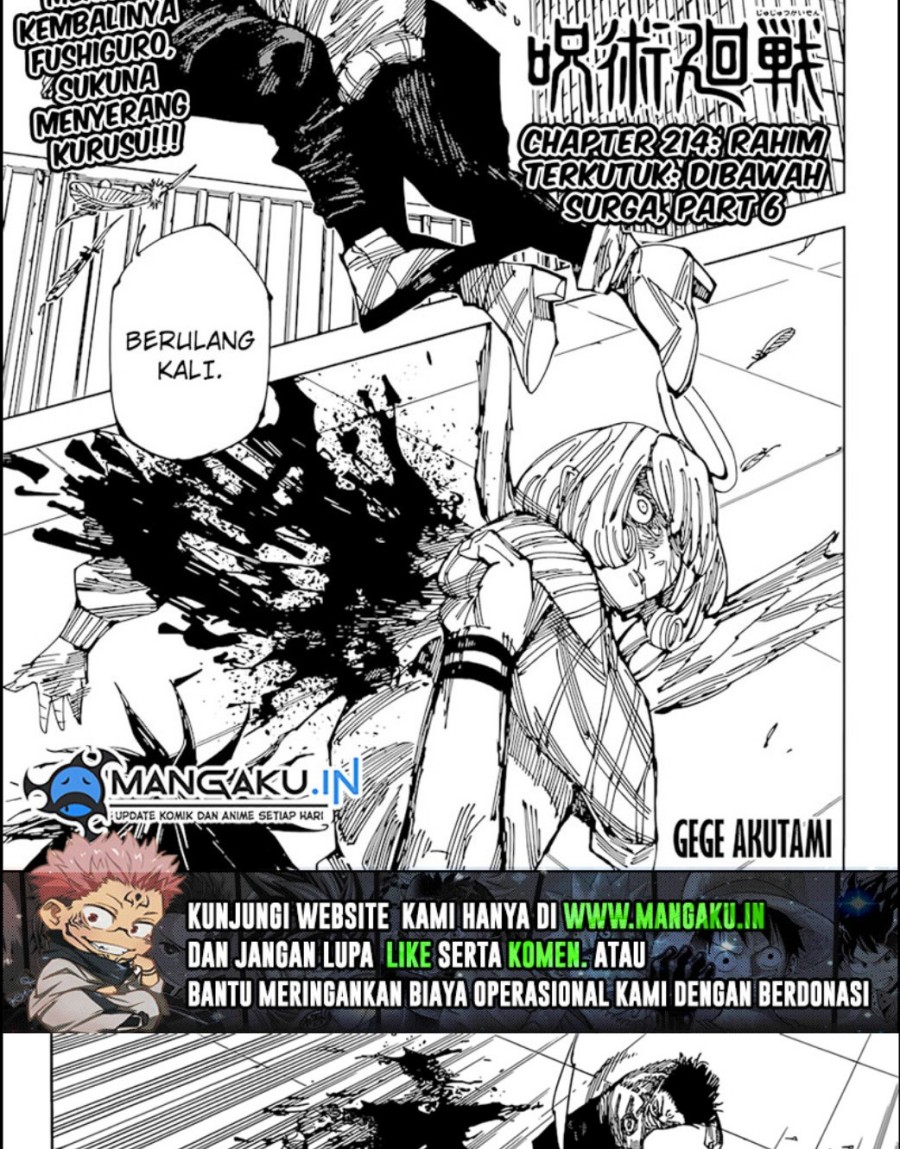 Read Jujutsu Kaisen (ID) Manga Online