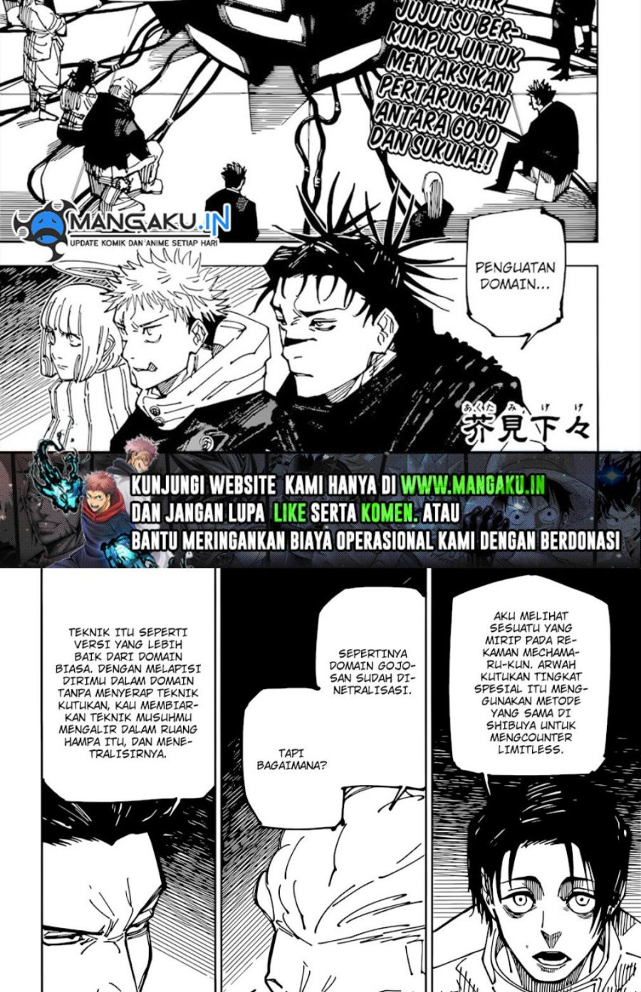 Read Jujutsu Kaisen (ID) Manga Online