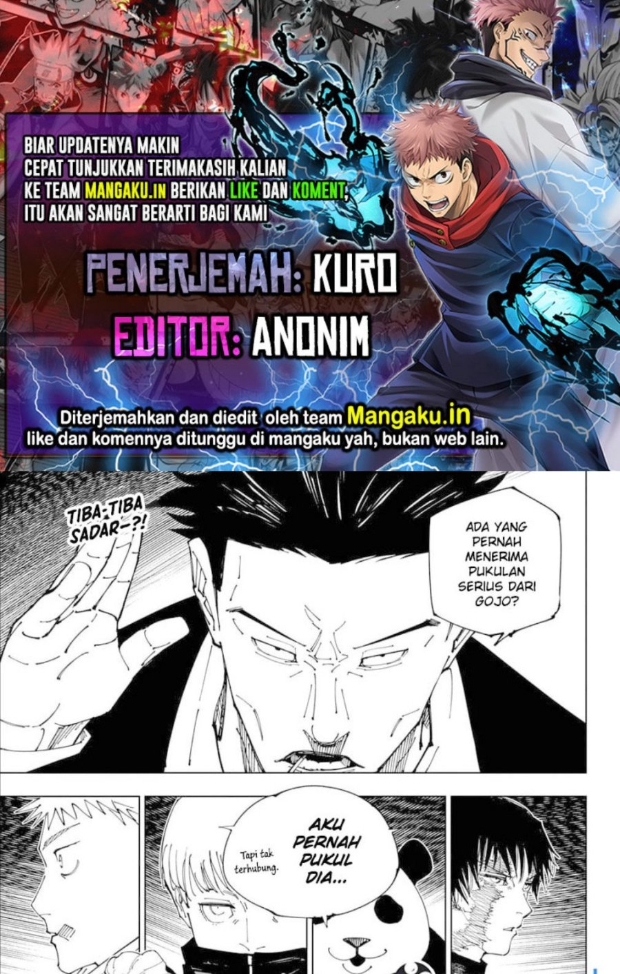 Read Jujutsu Kaisen (ID) Manga Online
