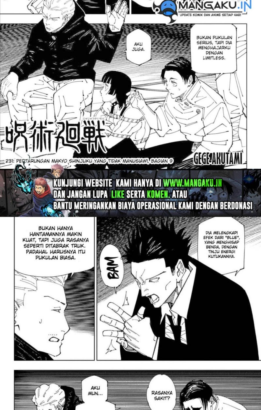 Read Jujutsu Kaisen (ID) Manga Online