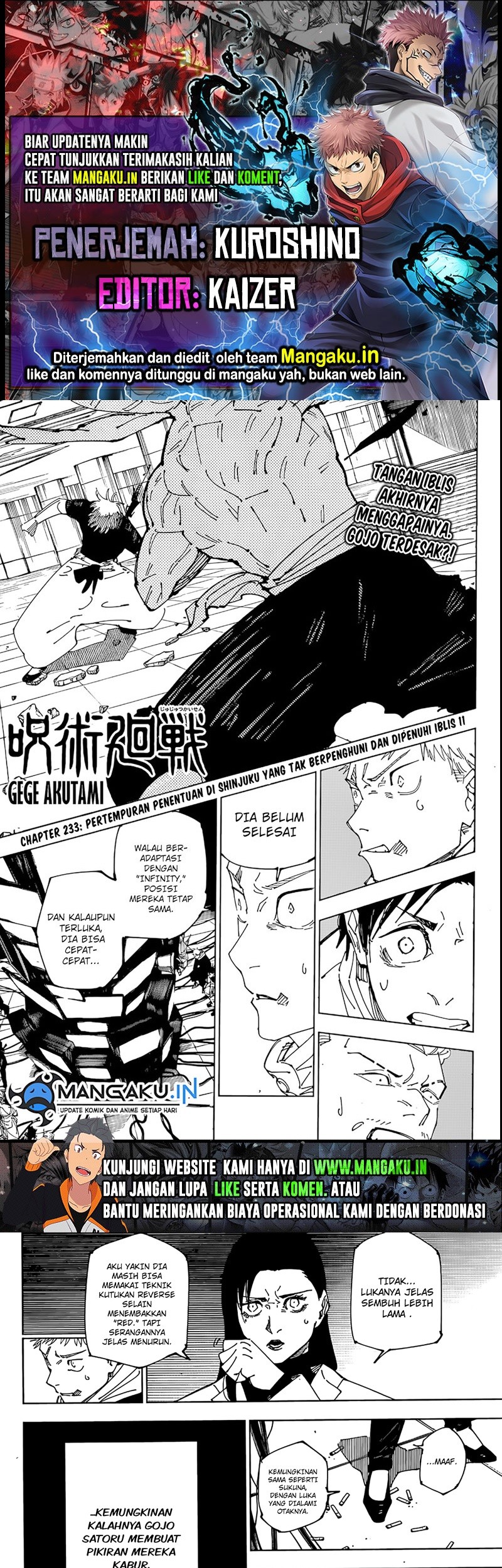 Read Jujutsu Kaisen (ID) Manga Online