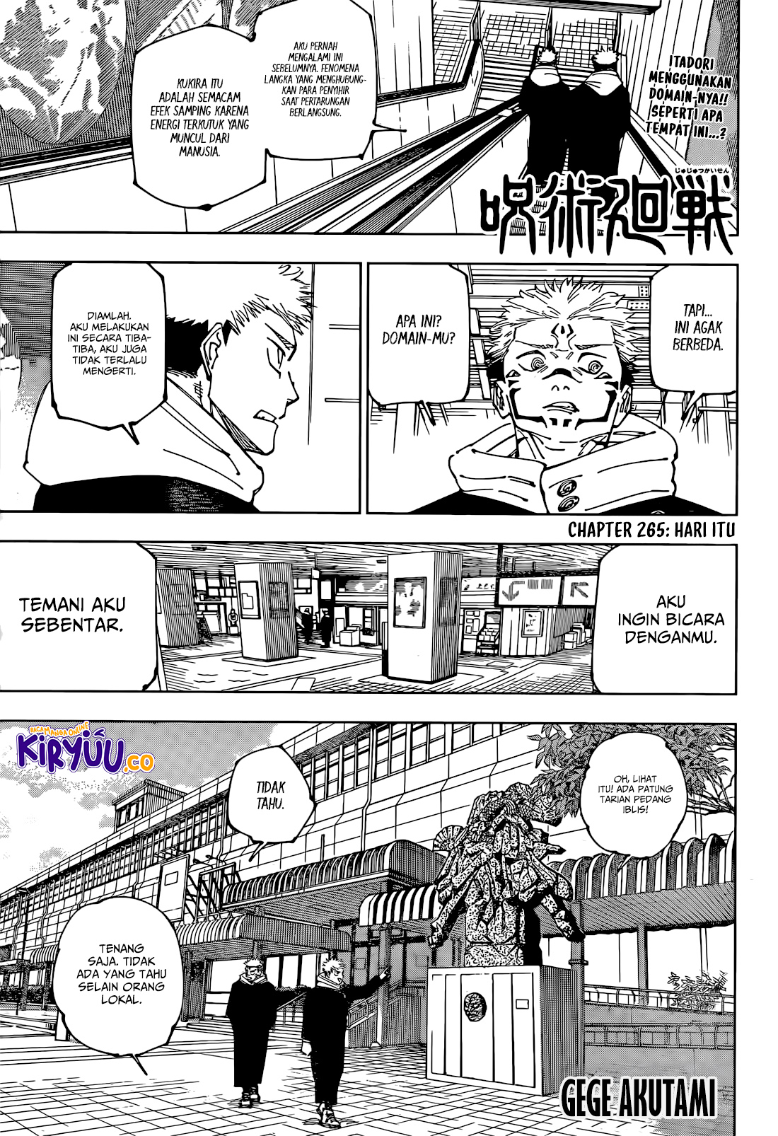 Read Jujutsu Kaisen (ID) Manga Online