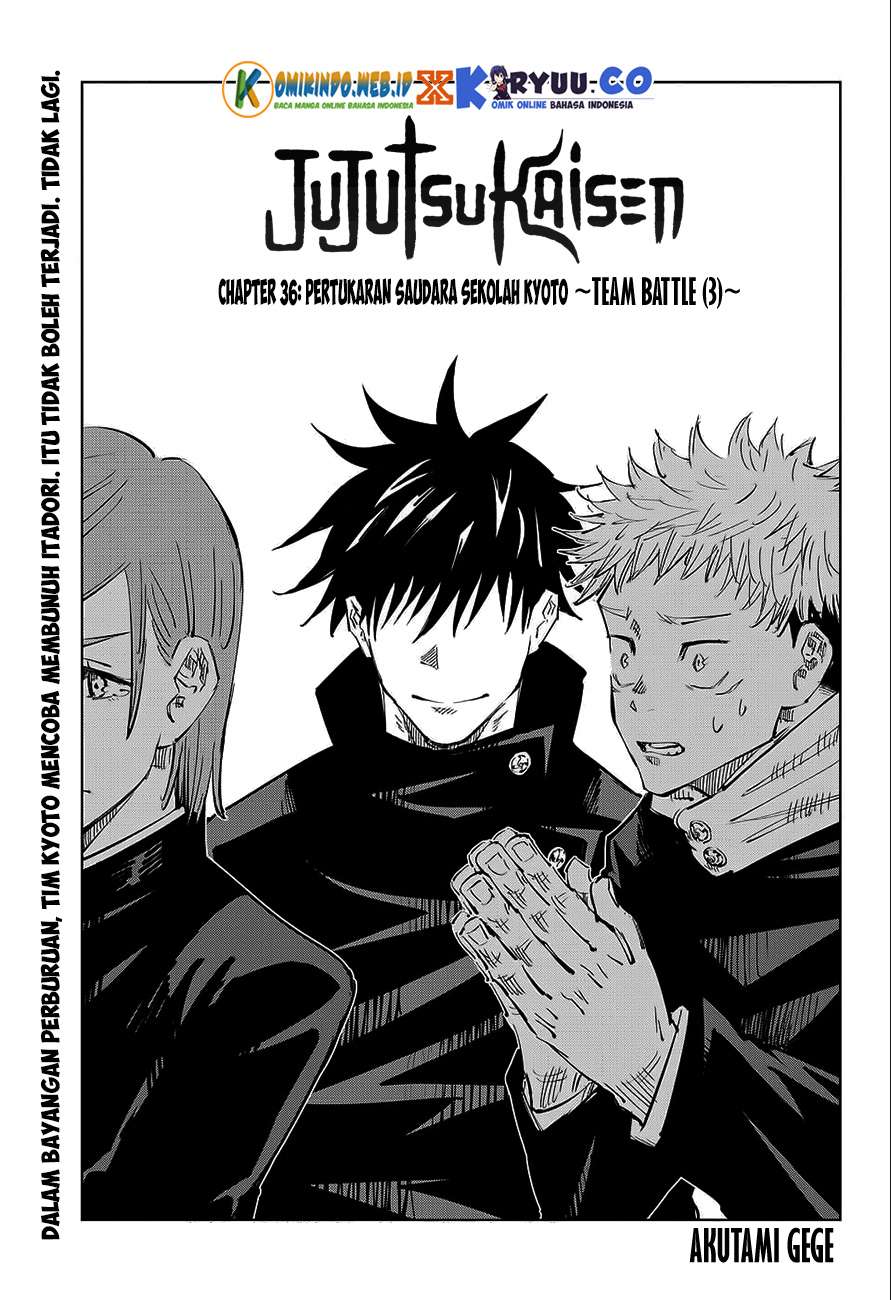 Read Jujutsu Kaisen (ID) Manga Online