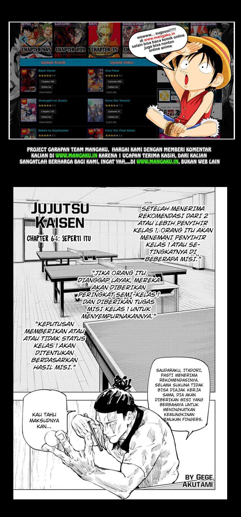 Read Jujutsu Kaisen (ID) Manga Online