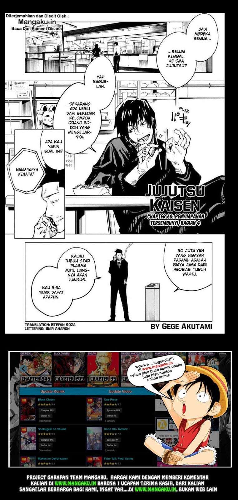 Read Jujutsu Kaisen (ID) Manga Online
