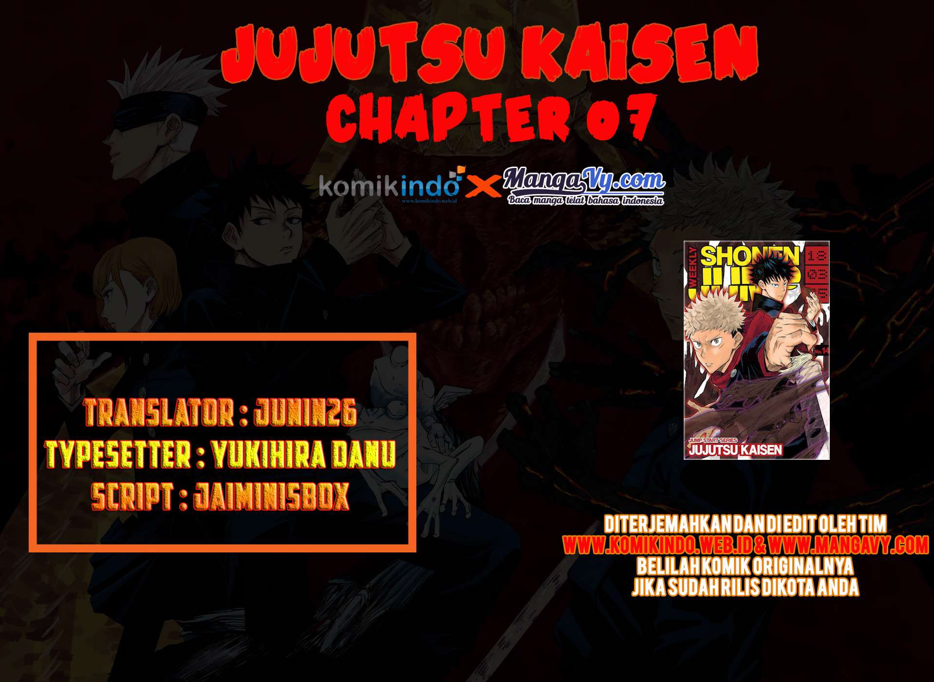 Read Jujutsu Kaisen (ID) Manga Online