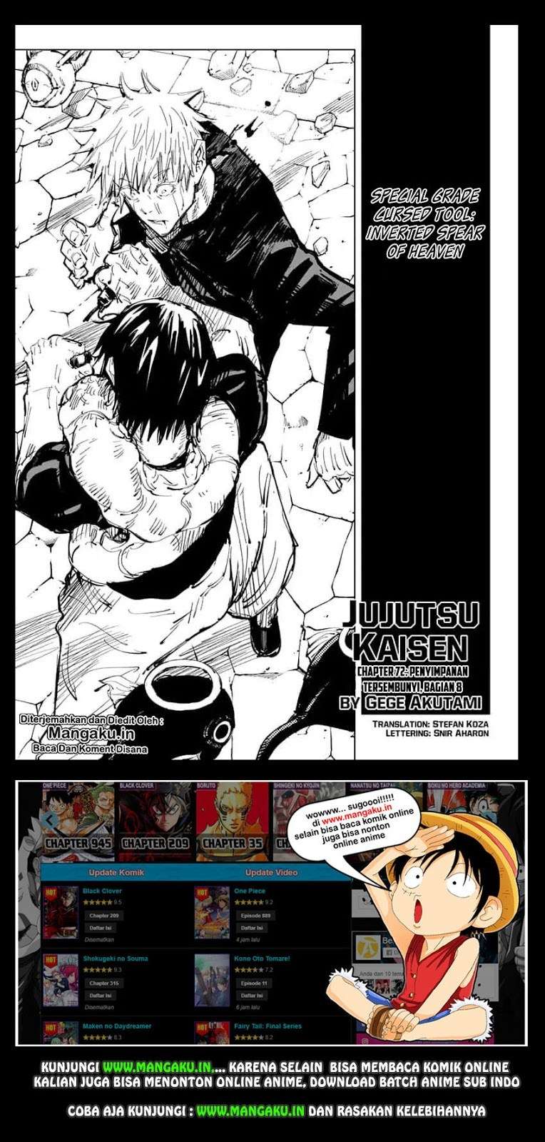 Read Jujutsu Kaisen (ID) Manga Online