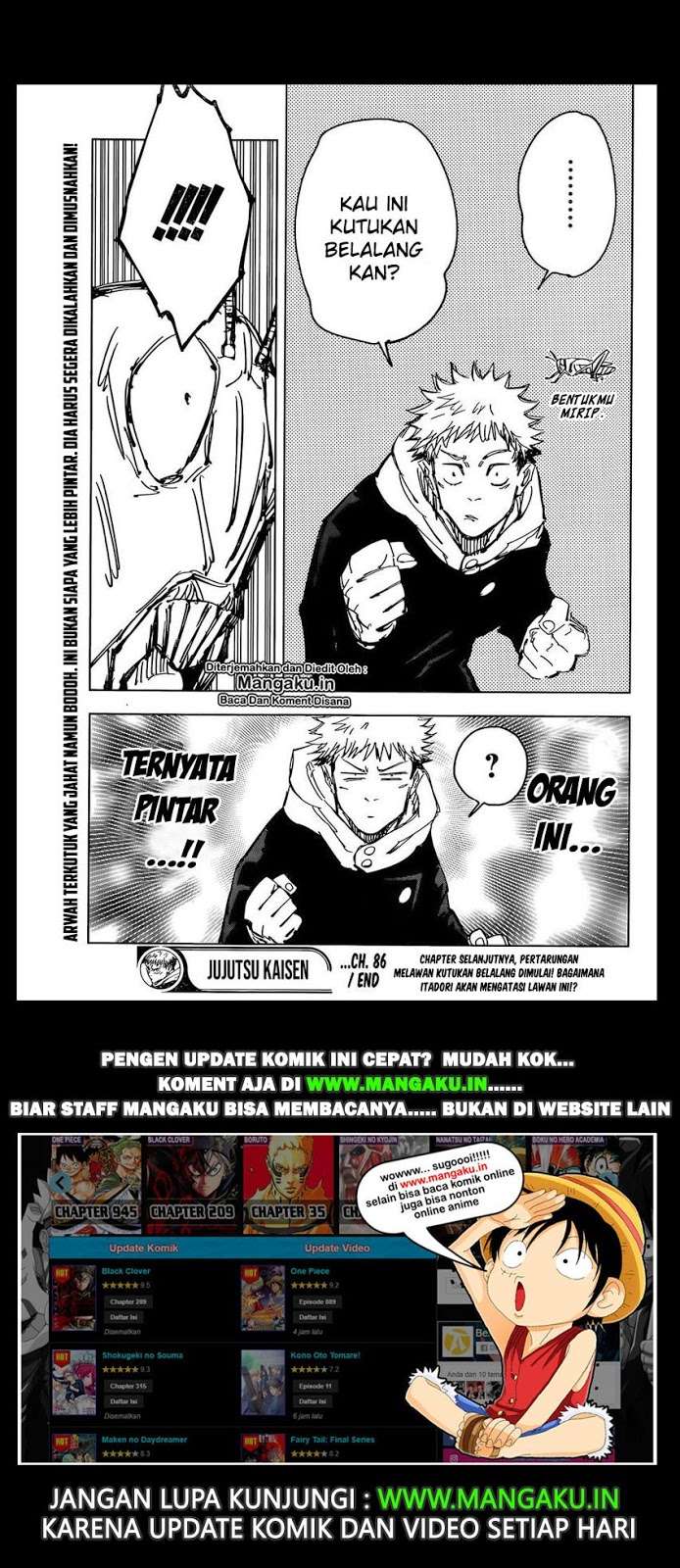 Read Jujutsu Kaisen (ID) Manga Online