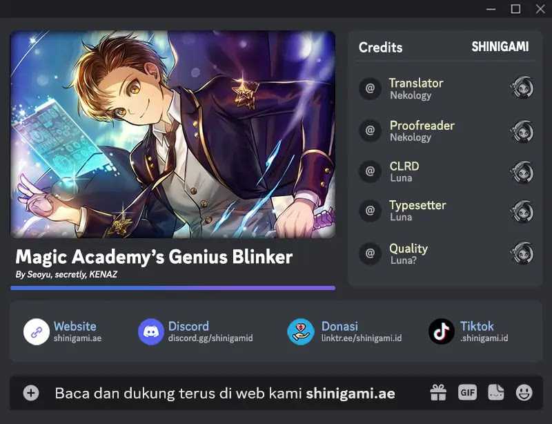 Read Magic Academy's Genius Blinker ID Manga Online