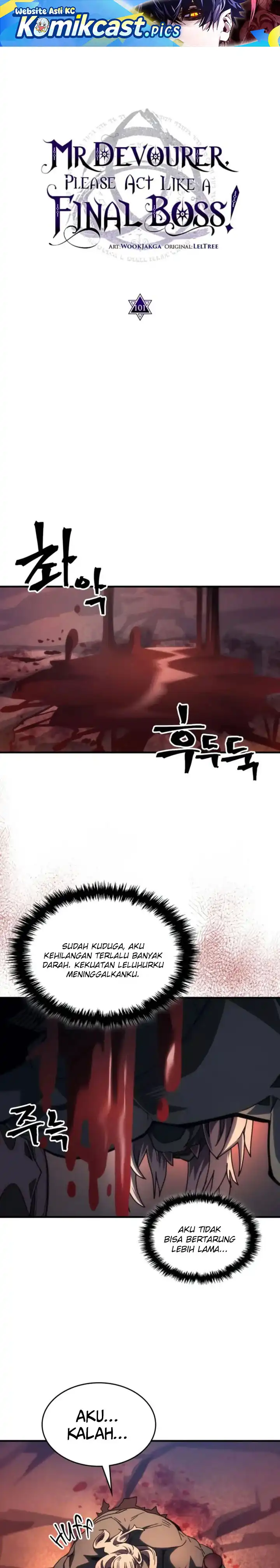 Read Mr Devourer, Please Act Like a Final Boss ID Manga Online