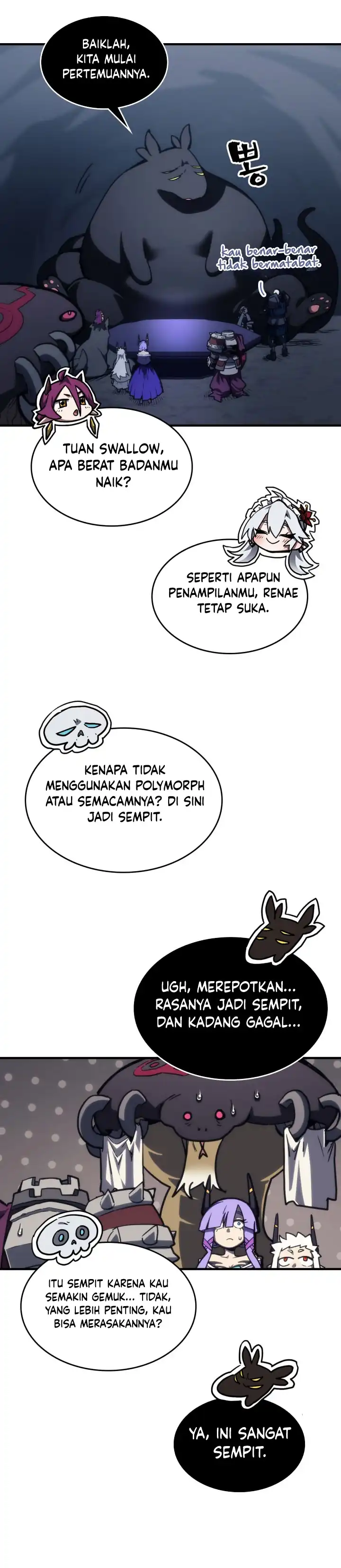 Read Mr Devourer, Please Act Like a Final Boss ID Manga Online