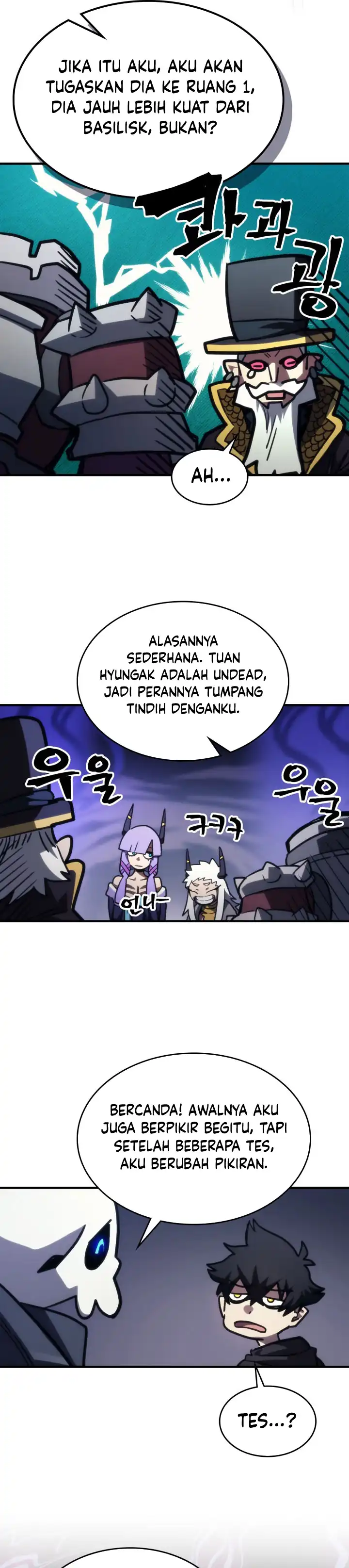 Read Mr Devourer, Please Act Like a Final Boss ID Manga Online