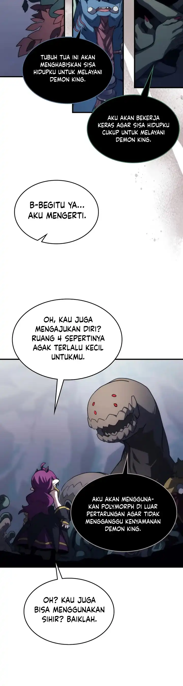 Read Mr Devourer, Please Act Like a Final Boss ID Manga Online