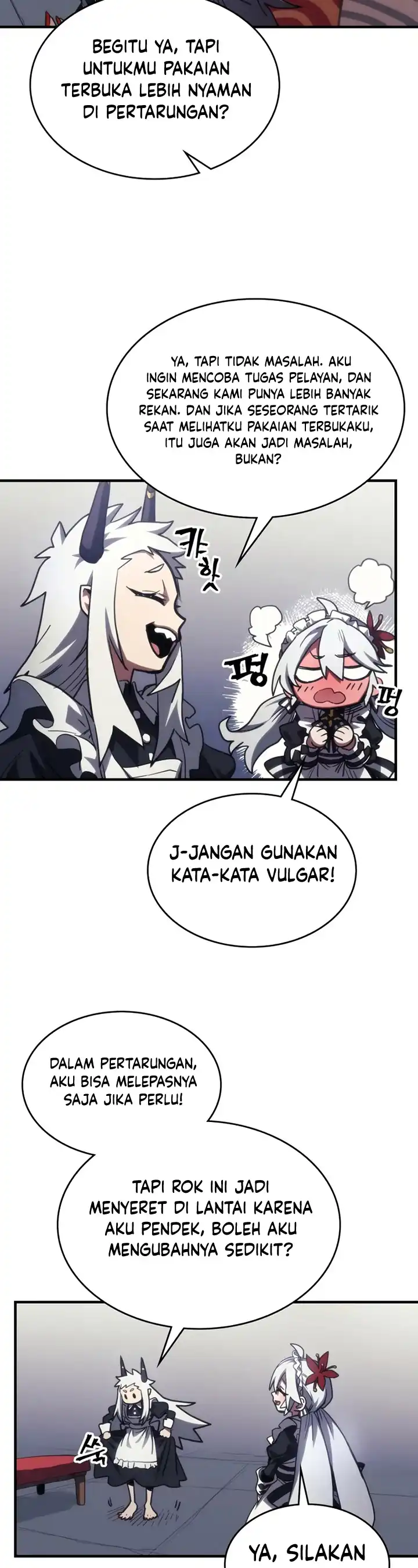 Read Mr Devourer, Please Act Like a Final Boss ID Manga Online