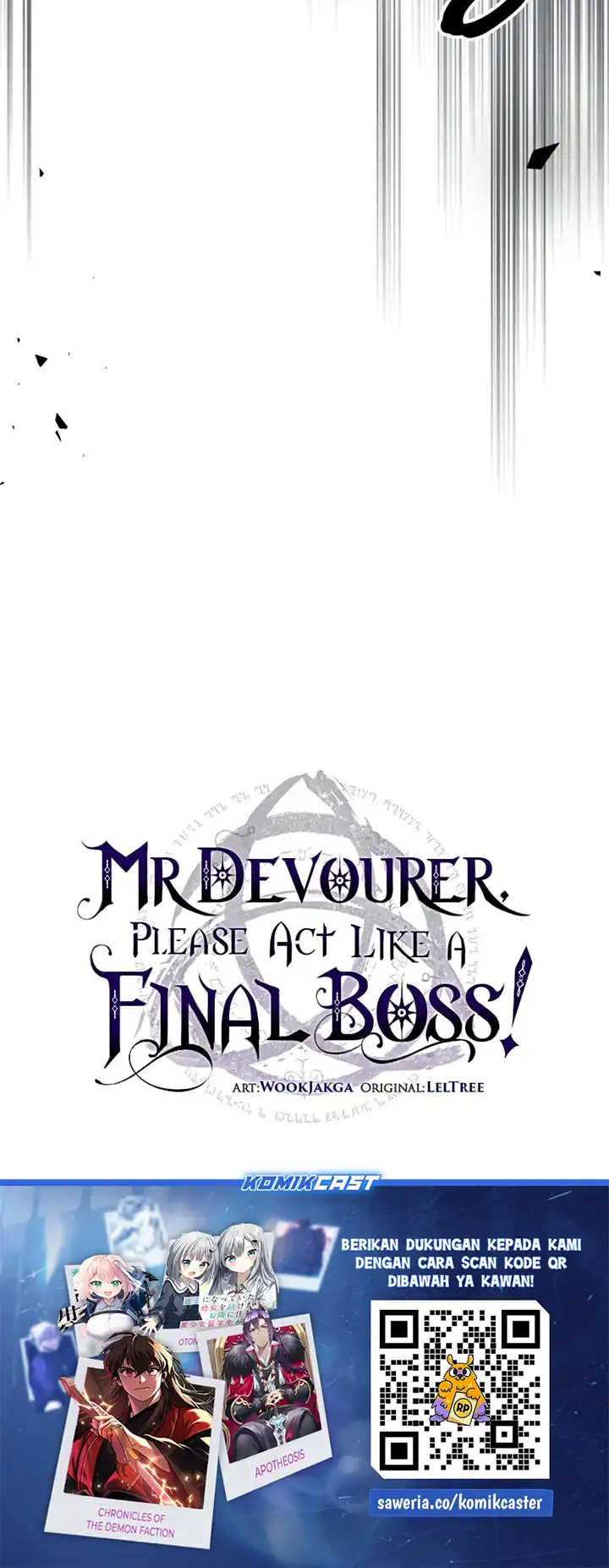 Read Mr Devourer, Please Act Like a Final Boss ID Manga Online
