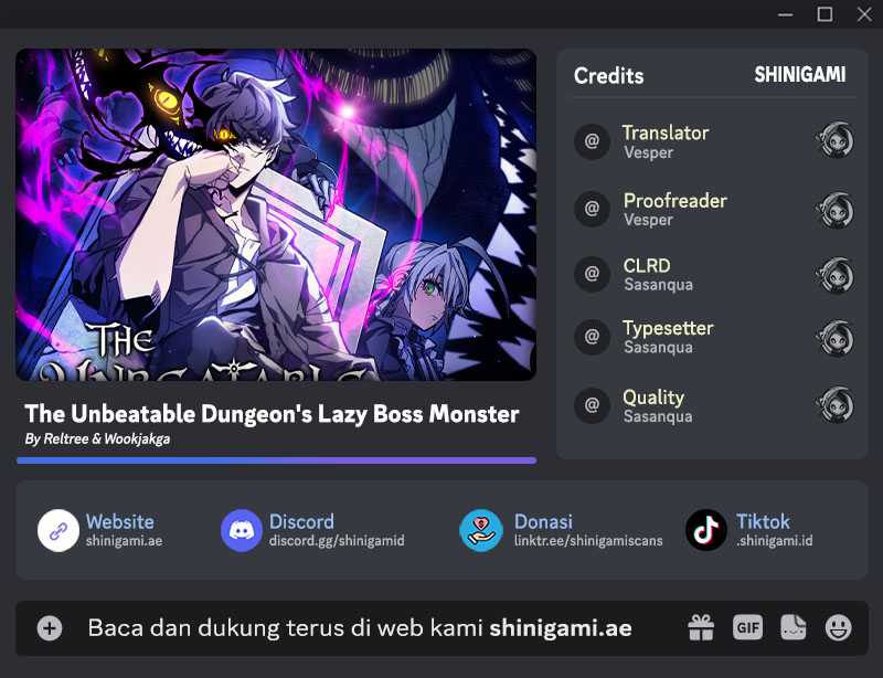 Read Mr Devourer, Please Act Like a Final Boss ID Manga Online