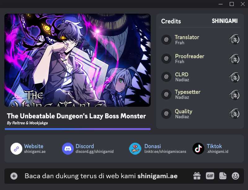 Read Mr Devourer, Please Act Like a Final Boss ID Manga Online